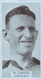 1933 Wills's Victorian Footballers (Small) #11 Bill Cubbins Front